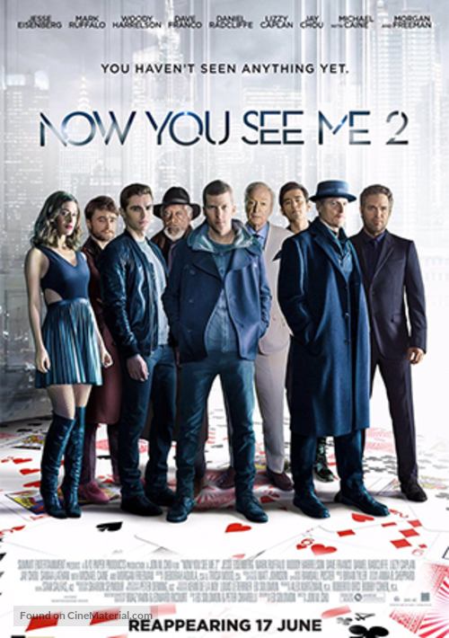 Now You See Me 2 - Indian Movie Poster