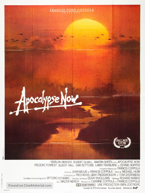 Apocalypse Now - French Movie Poster