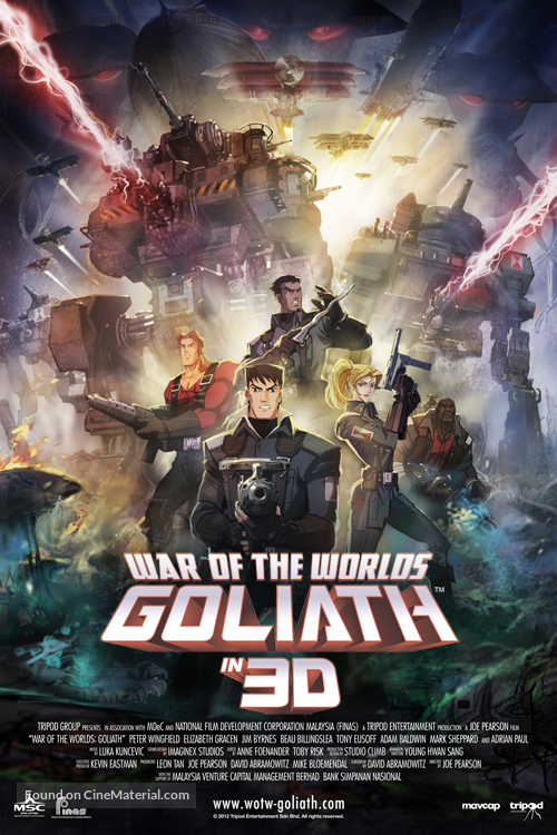 War of the Worlds: Goliath - Movie Poster