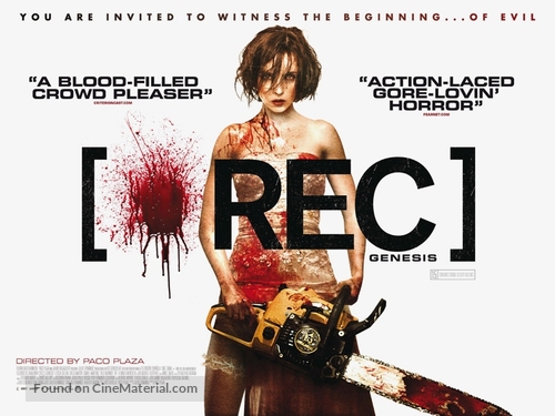 [REC]&sup3; G&eacute;nesis - British Movie Poster