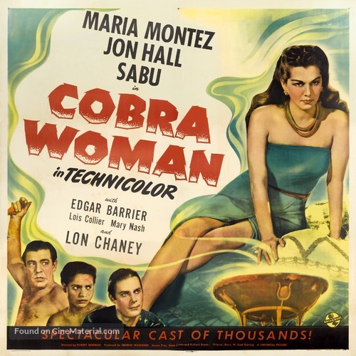 Cobra Woman - Movie Poster