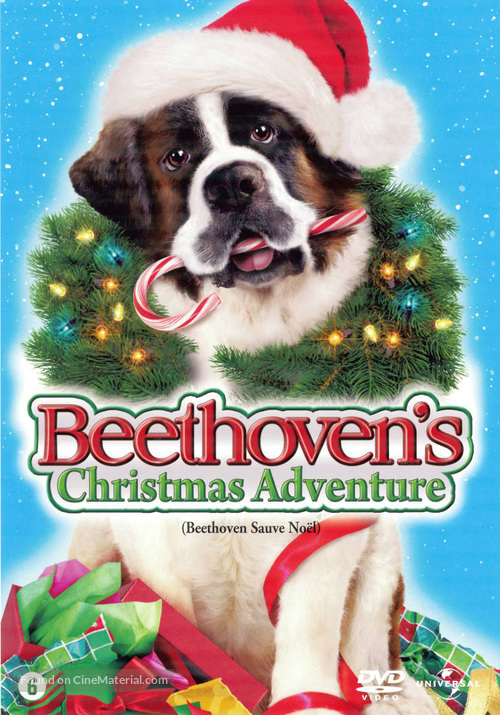 Beethoven&#039;s Christmas Adventure - Dutch DVD movie cover