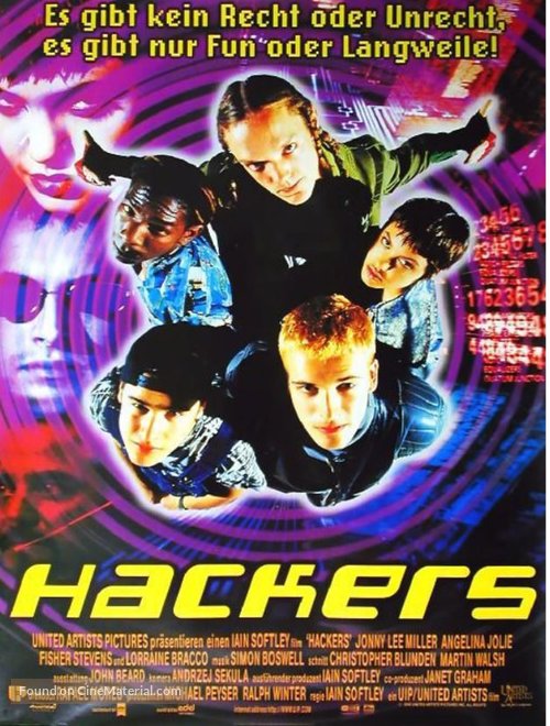 Hackers - German Movie Poster
