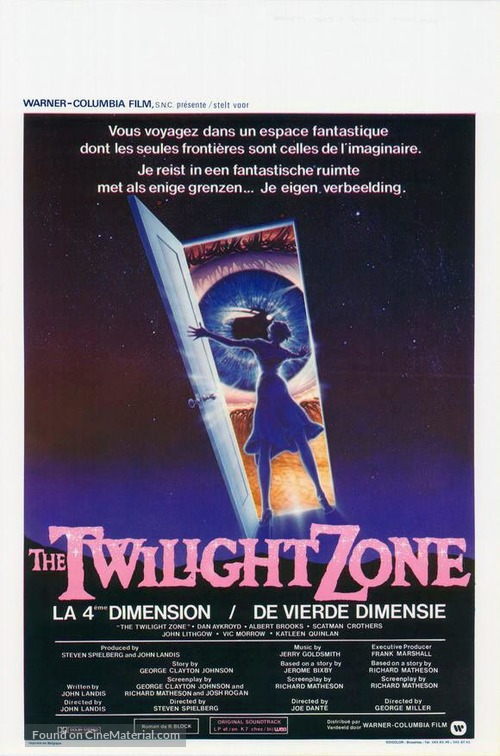 Twilight Zone: The Movie - Belgian Movie Poster