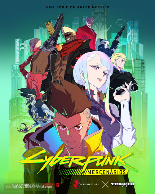 &quot;Cyberpunk: Edgerunners&quot; - Brazilian Movie Poster