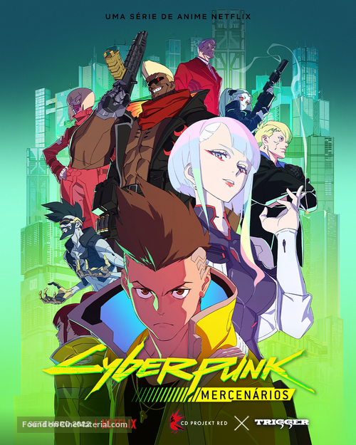 &quot;Cyberpunk: Edgerunners&quot; - Brazilian Movie Poster