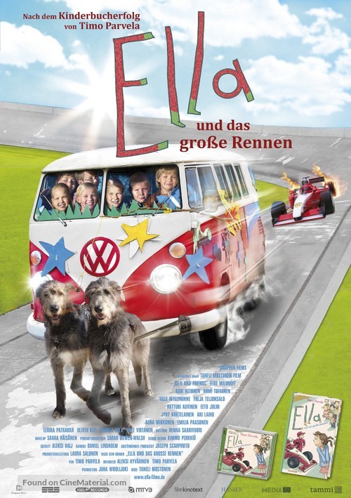 Ella ja kaverit - German Movie Poster