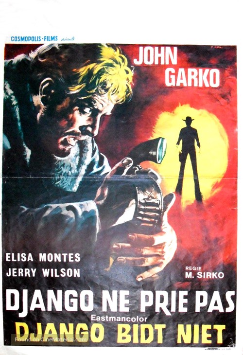 I vigliacchi non pregano - Belgian Movie Poster