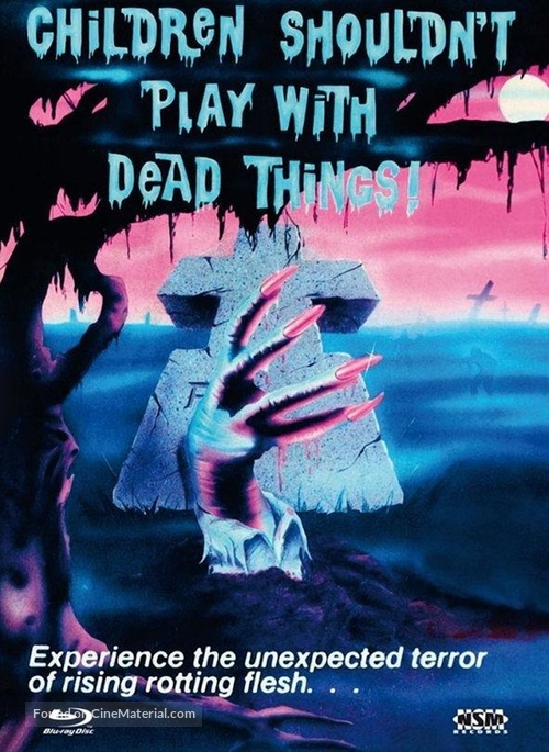 Children Shouldn&#039;t Play with Dead Things - Austrian Blu-Ray movie cover