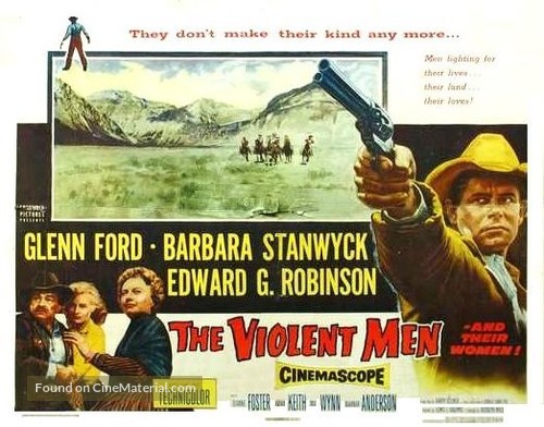 The Violent Men - Movie Poster