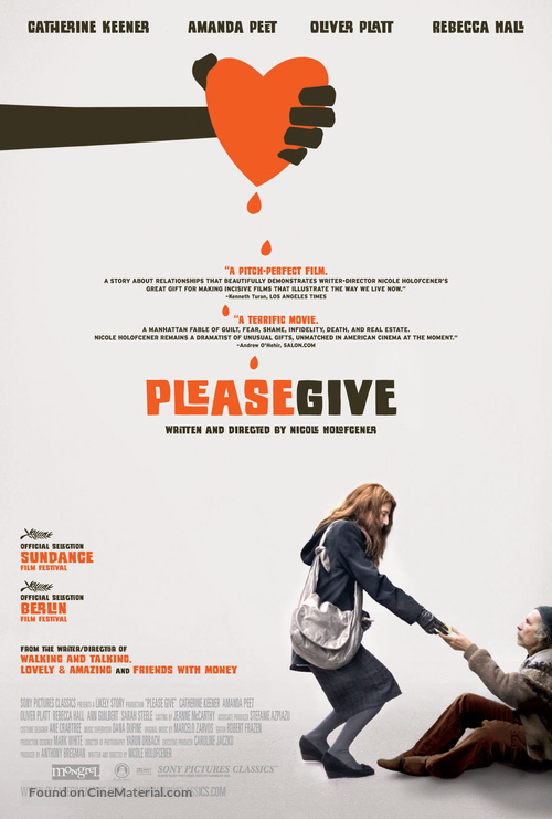 Please Give - Canadian Movie Poster