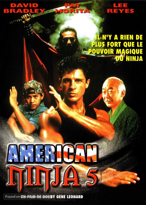 American Ninja V - French Movie Cover