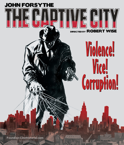 The Captive City - Blu-Ray movie cover