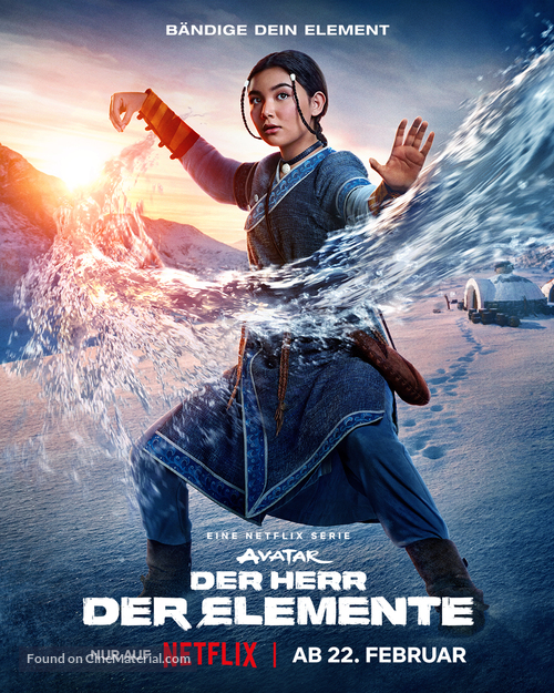 &quot;Avatar: The Last Airbender&quot; - Danish Movie Poster