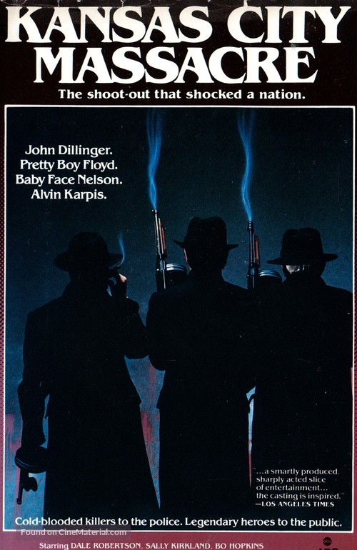 The Kansas City Massacre - VHS movie cover