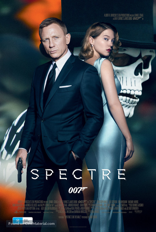 Spectre - Australian Movie Poster