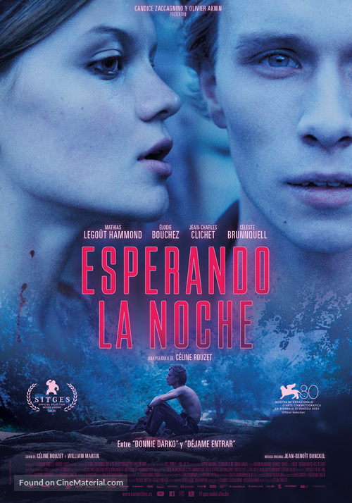 En attendant la nuit - Spanish Movie Poster