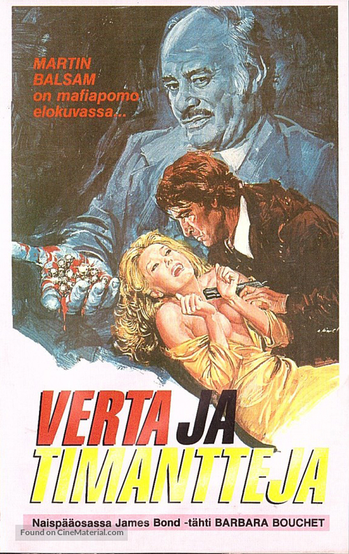 Diamanti sporchi di sangue - Finnish VHS movie cover