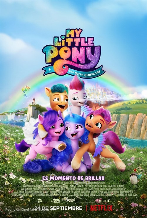 My Little Pony: A New Generation - Spanish Movie Poster