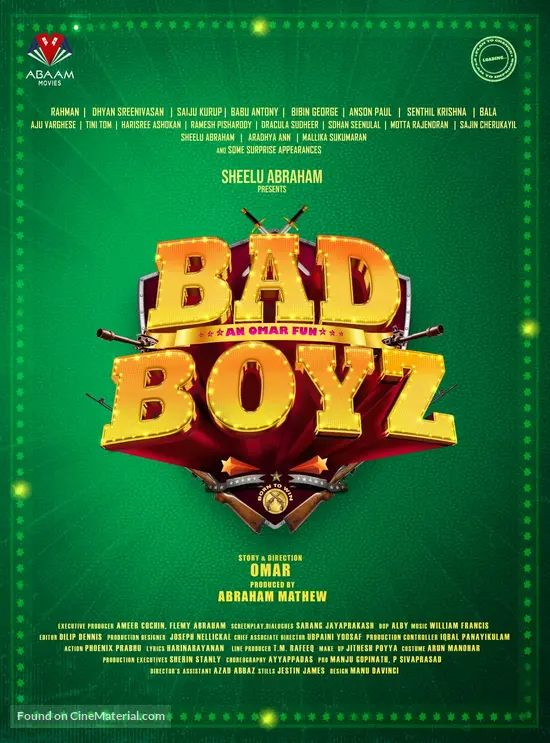 Bad Boyz - Indian Movie Poster