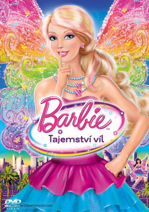 Barbie: A Fairy Secret - Czech DVD movie cover