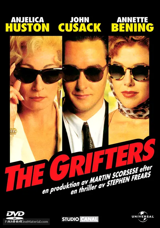 The Grifters - Swedish DVD movie cover