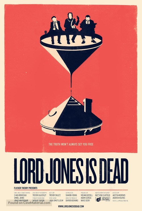 Lord Jones Is Dead - Canadian Movie Poster