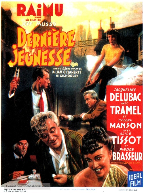 Derni&egrave;re jeunesse - Belgian Movie Poster