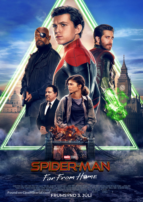 Spider-Man: Far From Home - Icelandic Movie Poster