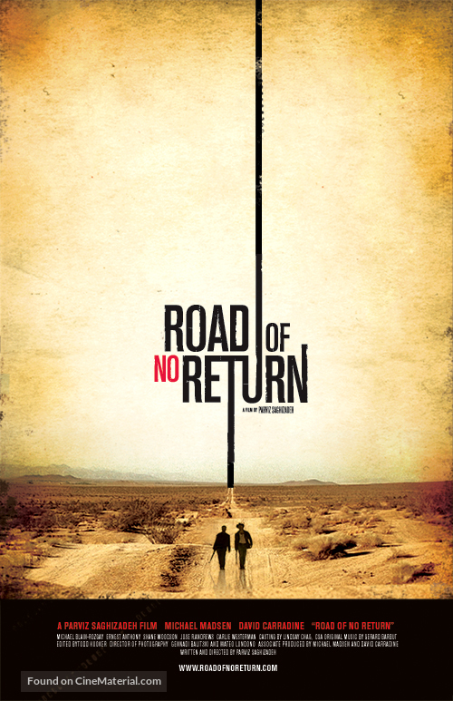 Road of No Return - Romanian Movie Poster