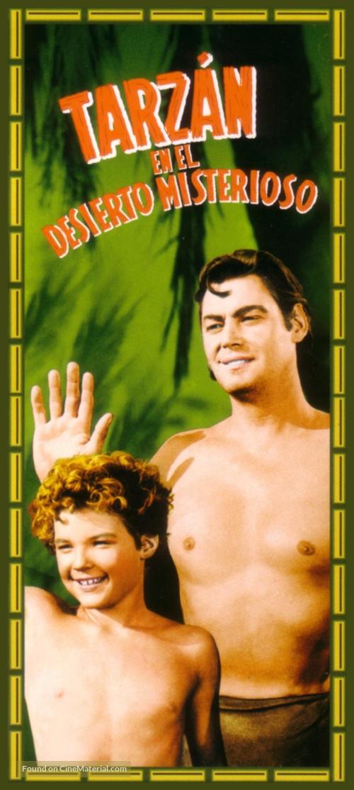 Tarzan&#039;s Desert Mystery - Spanish Movie Cover