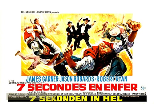 Hour of the Gun - Belgian Movie Poster