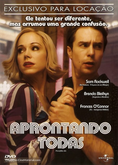 Piccadilly Jim - Brazilian Movie Cover
