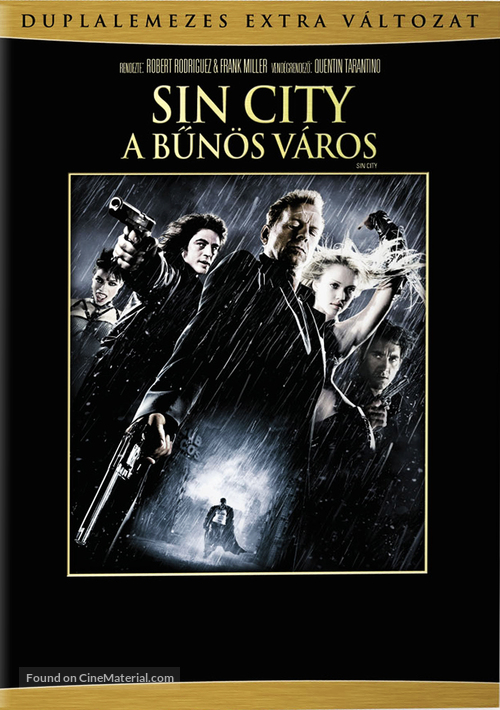 Sin City - Hungarian DVD movie cover