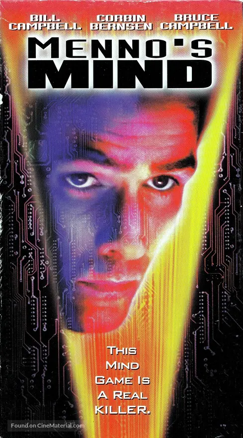 Menno&#039;s Mind - VHS movie cover