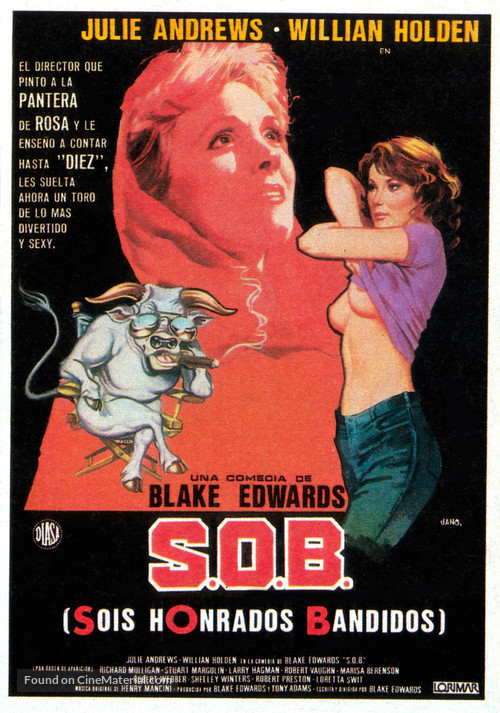 S.O.B. - Spanish Movie Poster