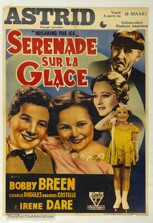 Breaking the Ice - Belgian Movie Poster