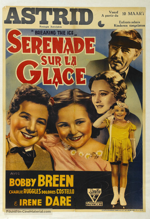 Breaking the Ice - Belgian Movie Poster