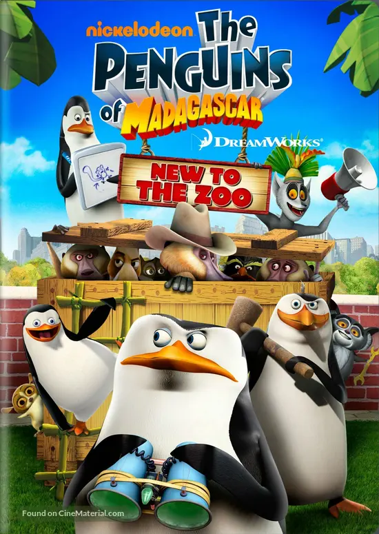 The Penguins of Madagascar" (2008) dvd movie cover