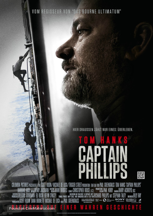 Captain Phillips - German Movie Poster