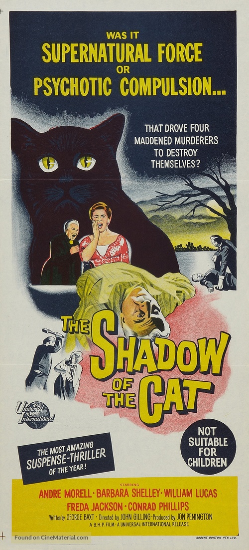 Shadow of the Cat - Movie Poster