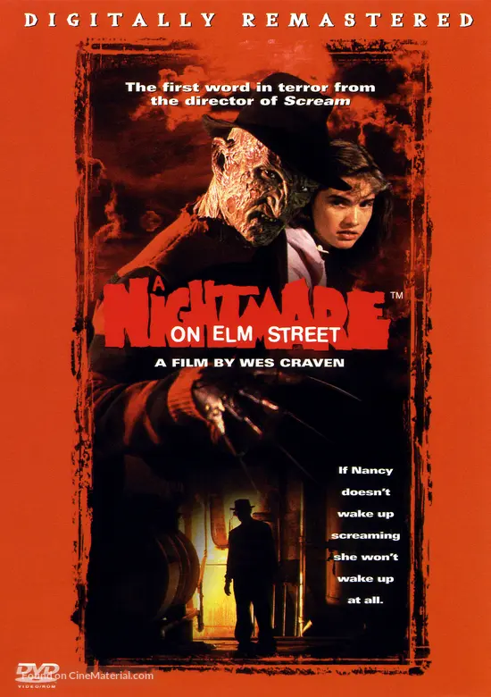 A Nightmare On Elm Street - DVD movie cover