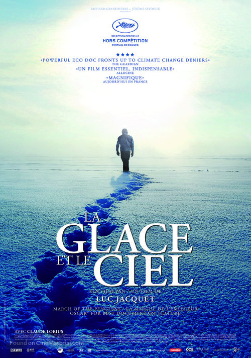 La glace et le ciel - Belgian Movie Poster