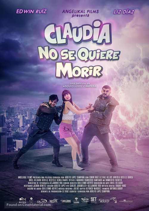 Claudia No Se Quiere Morir - Mexican Movie Poster