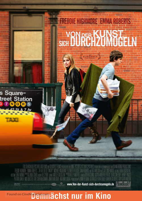 The Art of Getting By - German Movie Poster