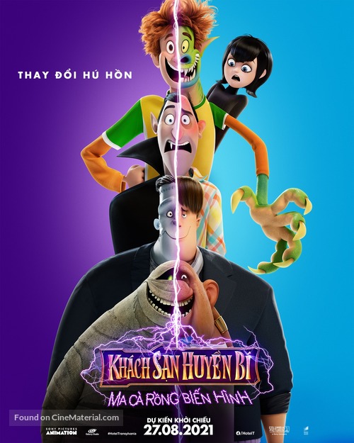 Hotel Transylvania: Transformania - Vietnamese Movie Poster