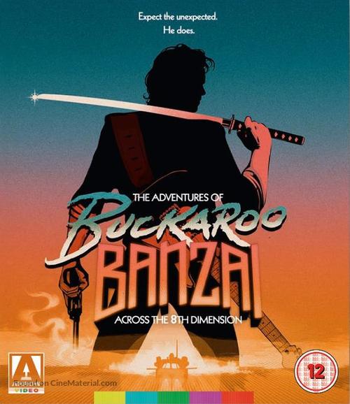 The Adventures of Buckaroo Banzai Across the 8th Dimension - British Blu-Ray movie cover