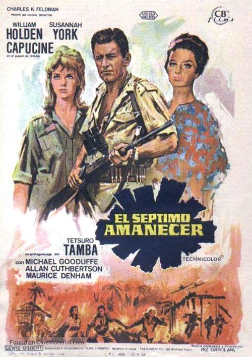 The 7th Dawn - Spanish Movie Poster