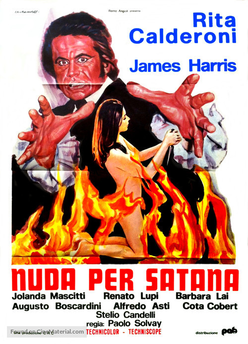 Nuda per Satana - Italian Movie Poster