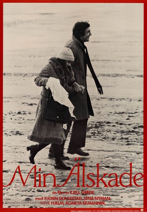 Min &auml;lskade - Swedish Movie Poster